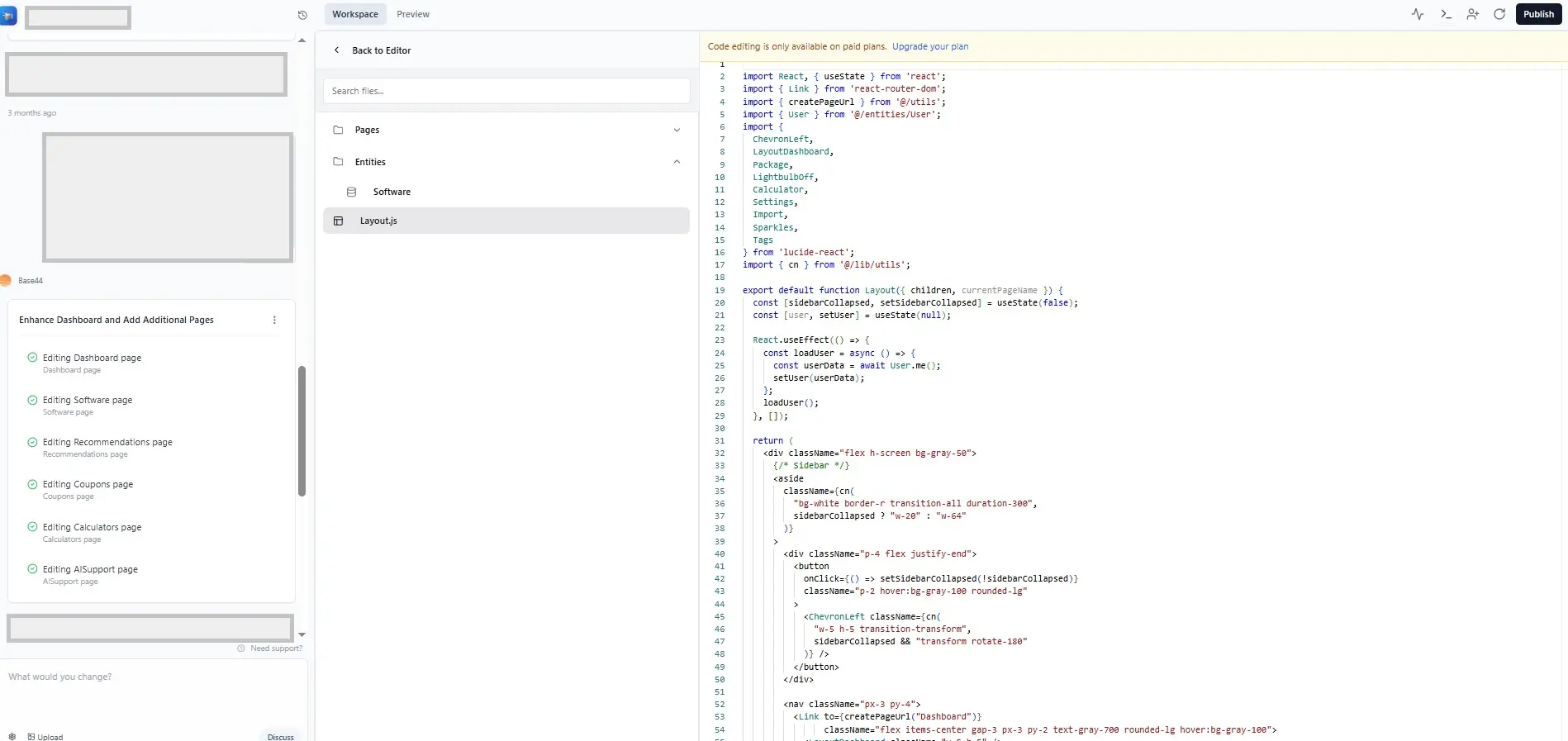Base44 building software with AI