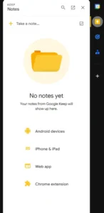 add note in gmail