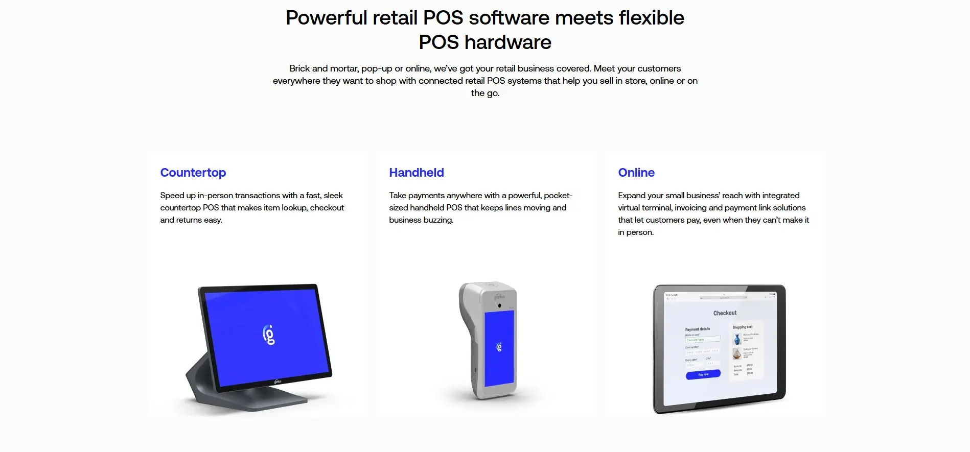 Global Payments Retail POS Software