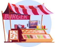 Small business owners - mobile icon