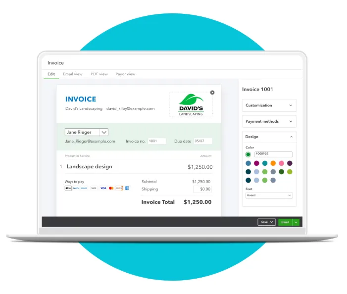 quickbooks invoicing