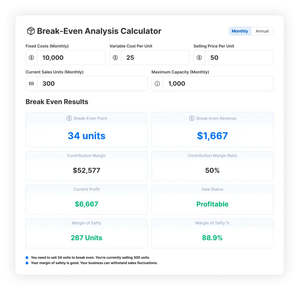 Calculator compact booster