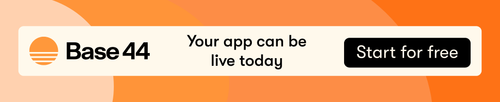 Base44 Your app can be live today