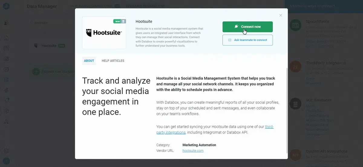hootsuite API Access & Single Sign-On (SSO)