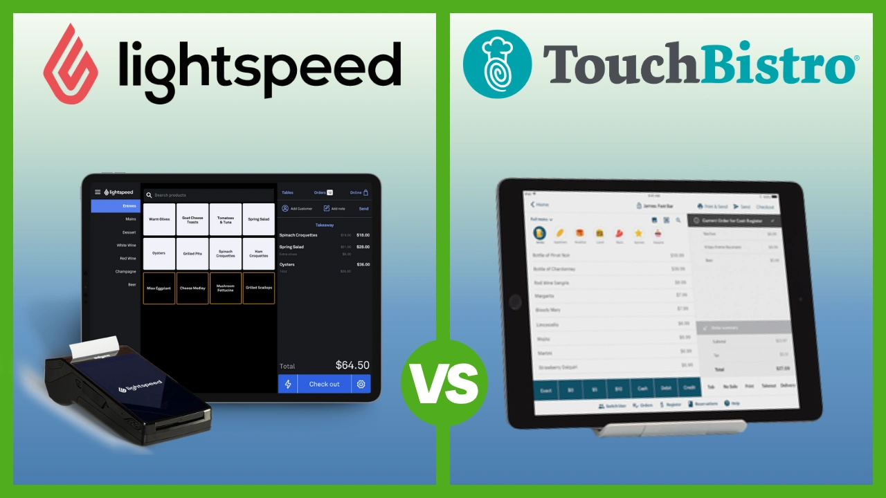 Lightspeed vs TouchBistro POS (2025): Which restaurant POS is better for growing hospitality businesses?