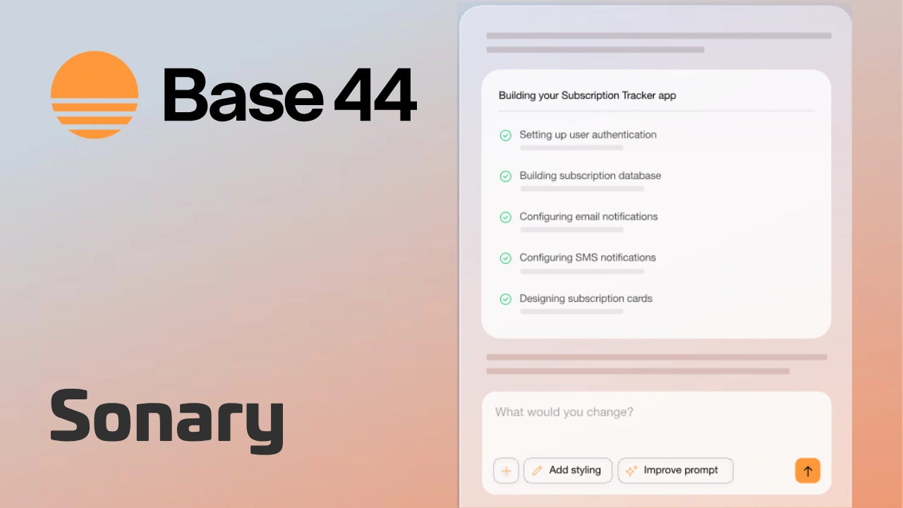 From builder to entrepreneur: Base44’s latest drop changes the no-code economy