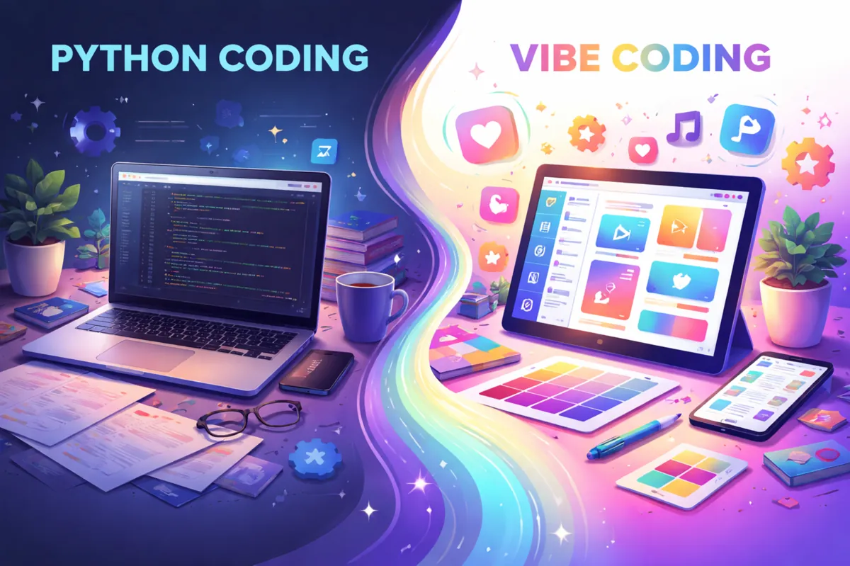 python vs vibe coding
