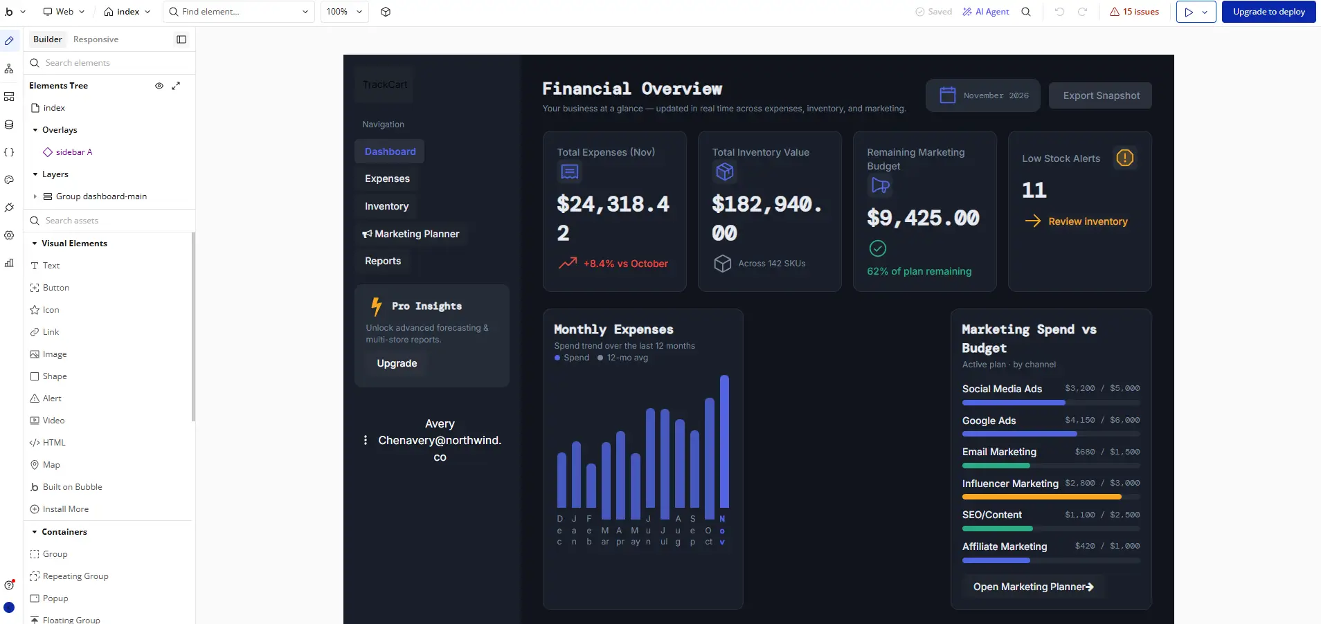bubble no code platform