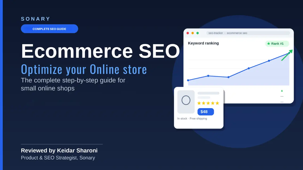 Ecommerce SEO: how do you do it in 2026 (for small shops)?